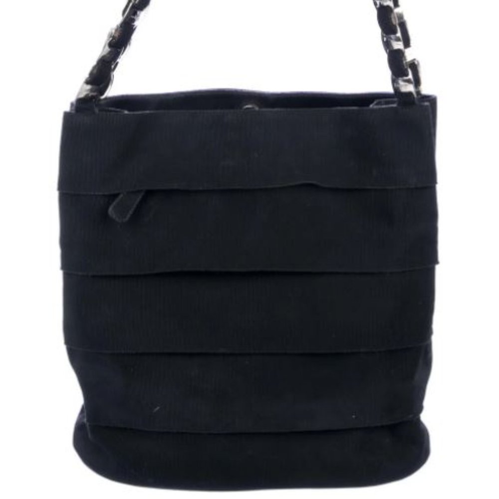 SALVATORE FERRAGAMO Leather-Trimmed Canvas Tote